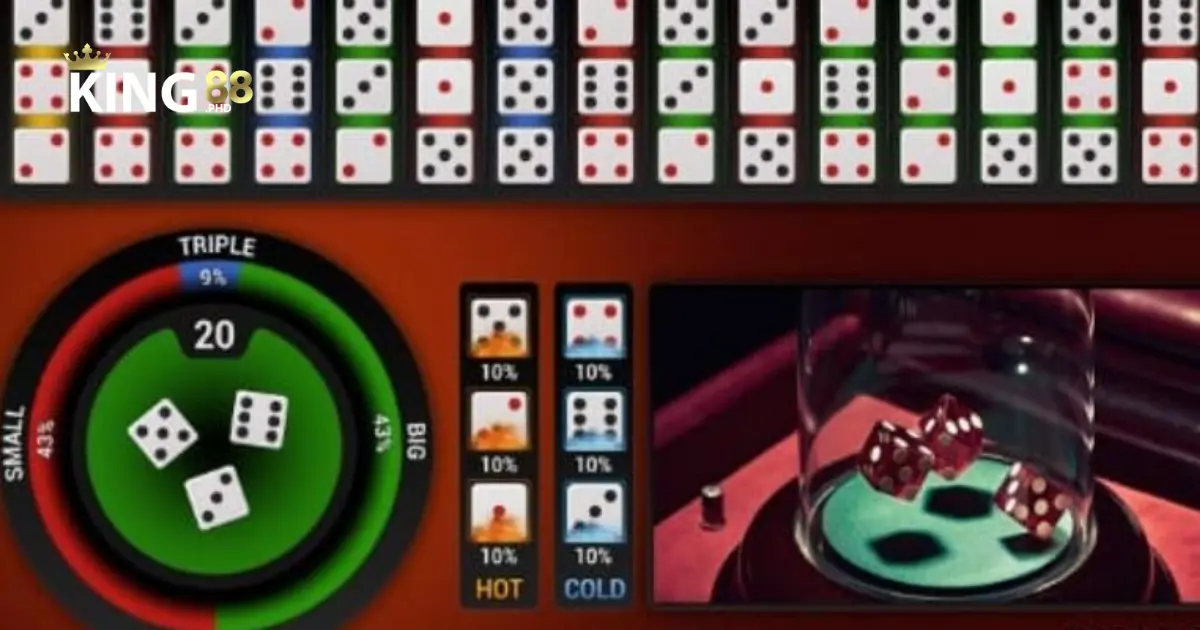 Các loại cược tài xỉu phổ biến & tỷ lệ trả thưởng