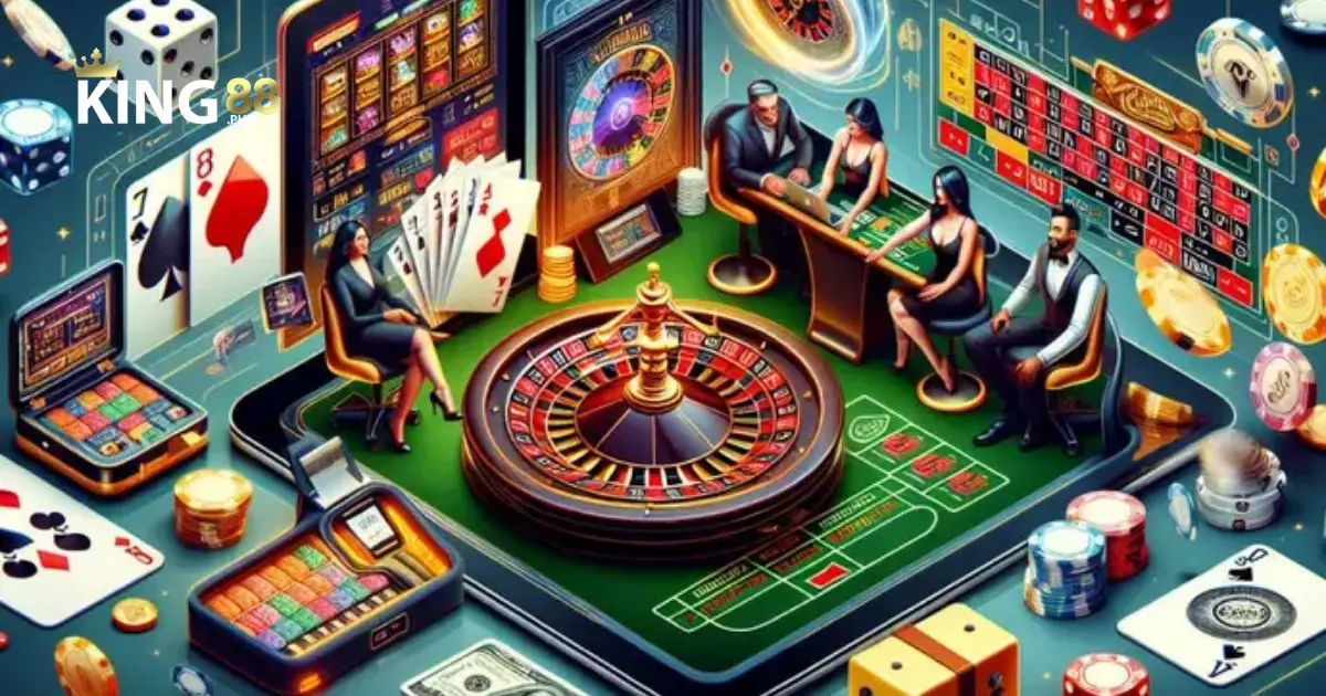 Baccarat, Roulette, Sicbo – Trò chơi nổi bật của Casino Live