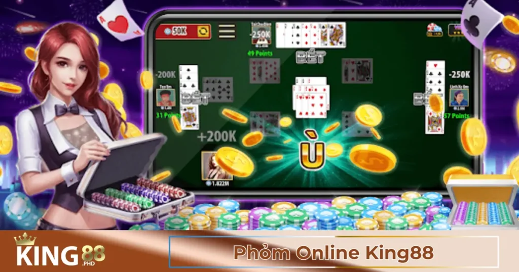 Luật Chơi Phỏm Online Tại King88